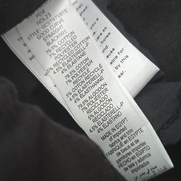 Good American-NWOT GOOD CURVE STRAIGHT NEVER FADE JEANS - Picture 12 of 12